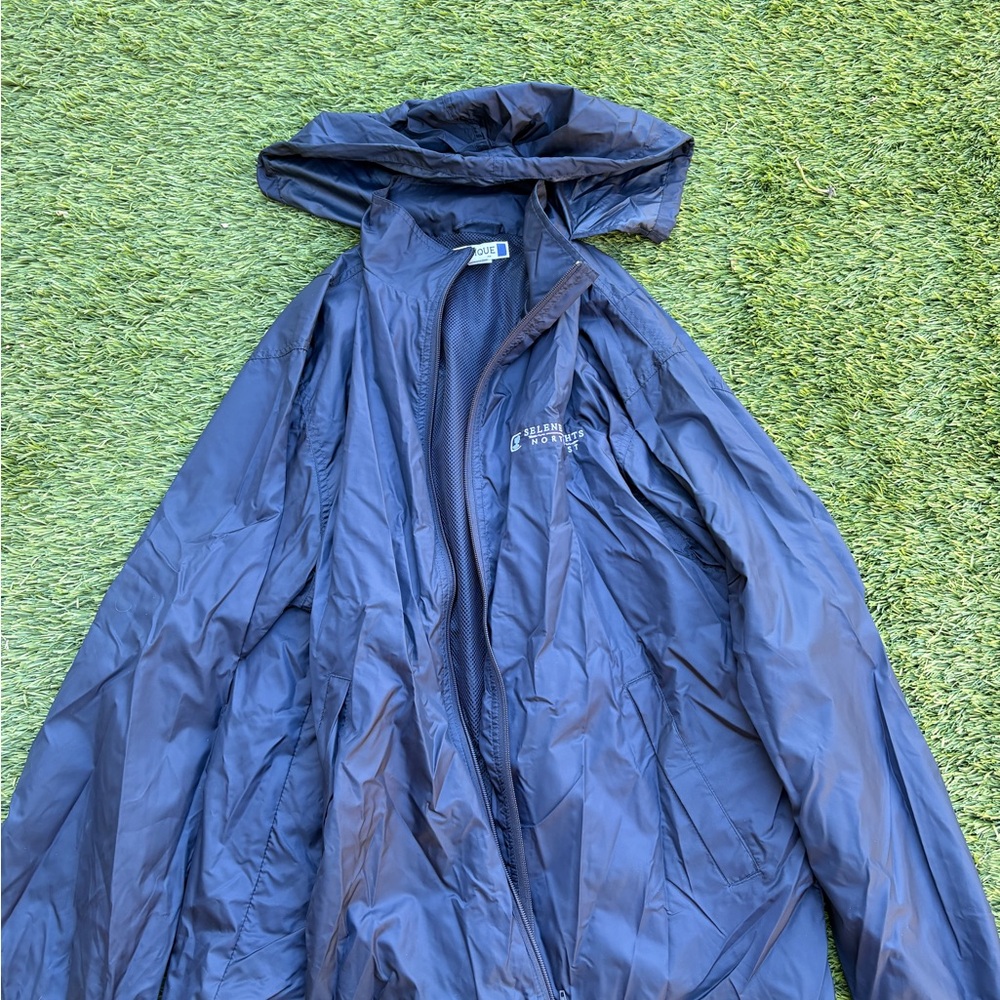 Men's Navy Windbreaker Jacket